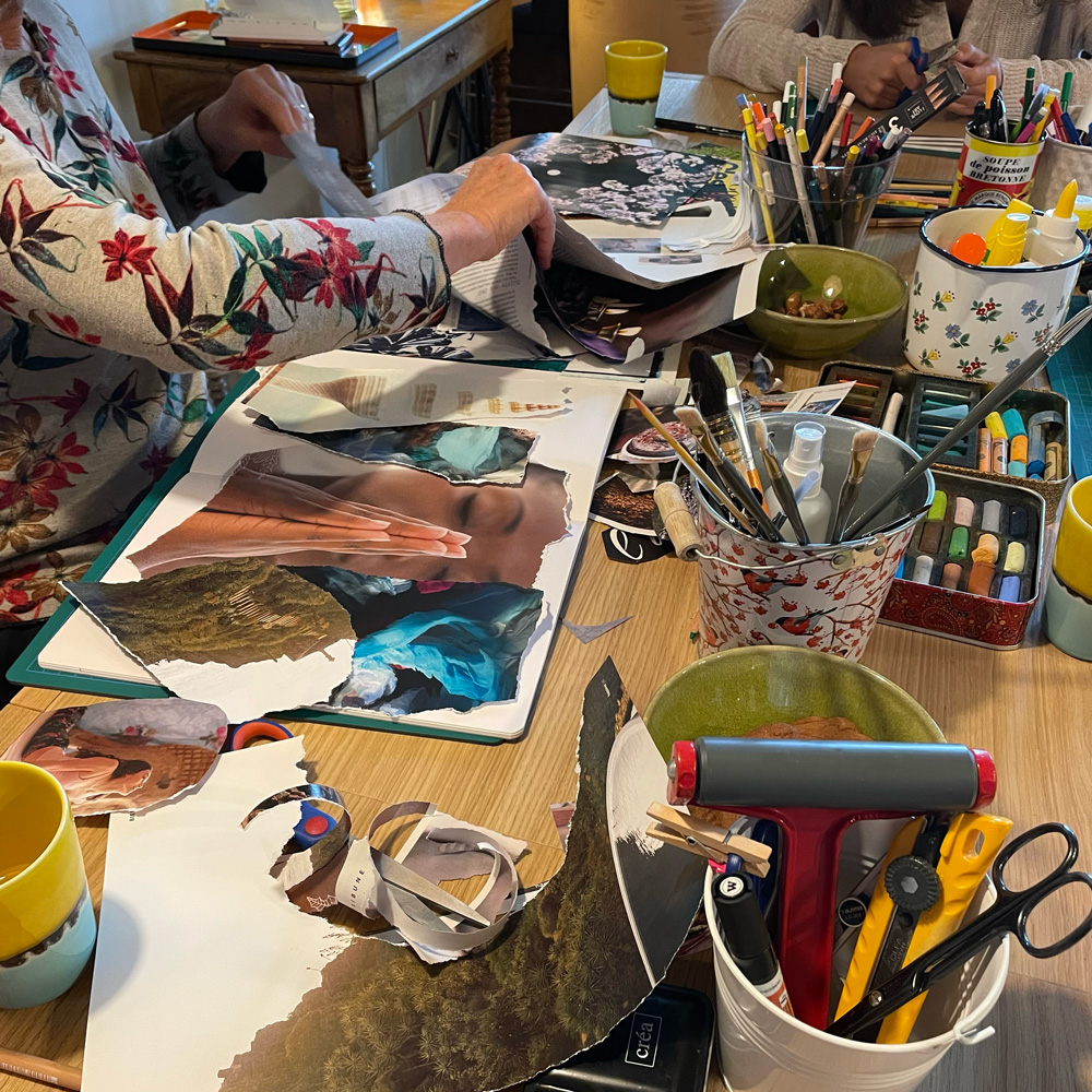 Ateliers de Journal Créatif pour traverser les transitions de la vie